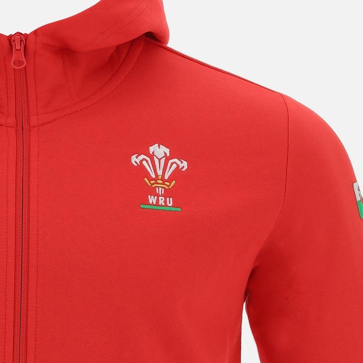 Produktbild Macron Kapuzenjacke Wales Rugby XV Merch CA LF (M)