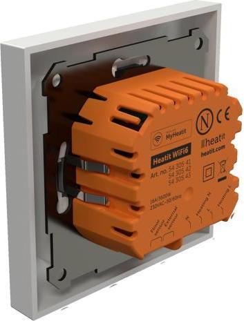 Actual product image Heatit WiFi6 thermostat (White RAL 9003)