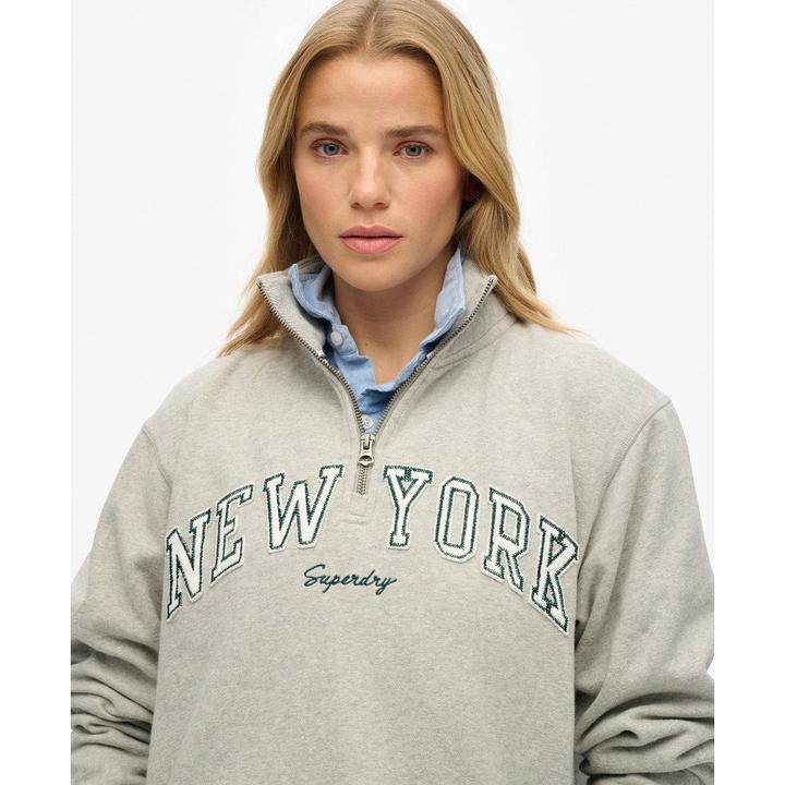 Image du produit Superdry Sweat à col zippé et motif appliqué Athletic Essentials (L)