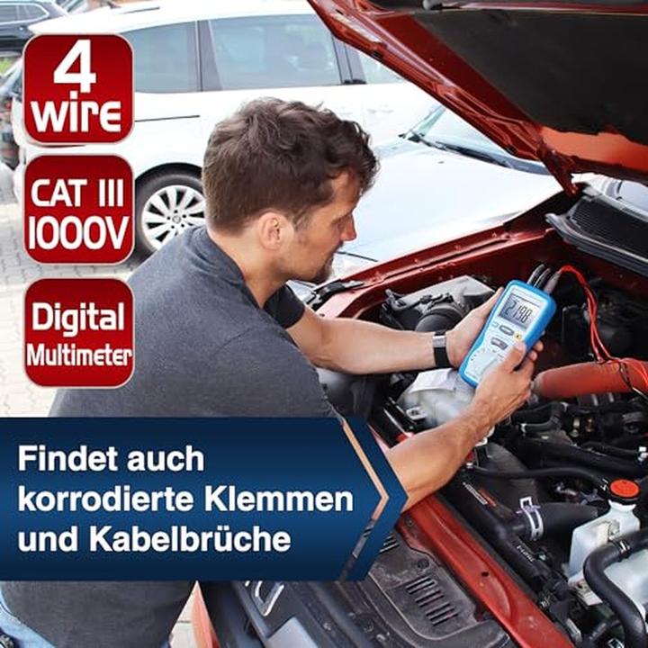 Immagine prodotto Peaktech P 2705 Milliohmmetro (CAT III 1000V)