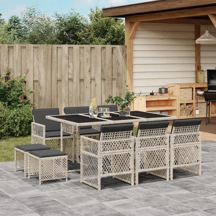 Produktbild vidaXL Garten Essgruppe (165 x 106 x 73 cm)