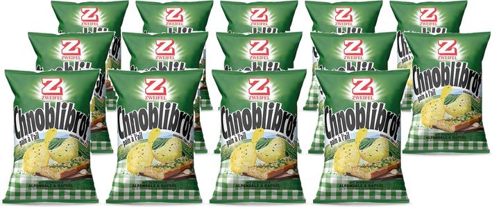 Produktbild Zweifel Original Chips Chnoblibrot (2450 g, 14 Stk.)