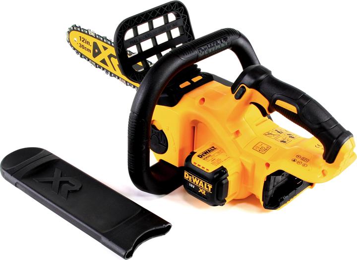 Produktbild DeWalt DCM 565 N Akku Kettensäge 18V + 1x Akku 5,0 Ah (Akku Kettensäge)
