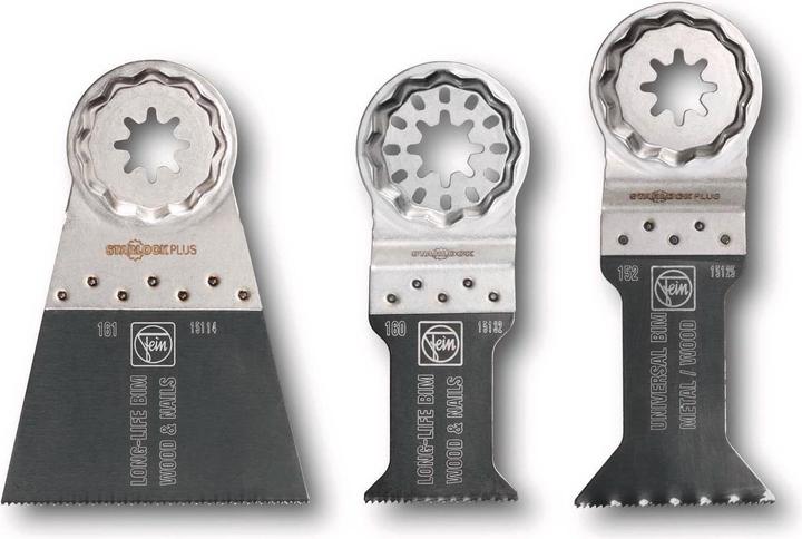 Fein Plunge saw blade set 3 pieces E-C