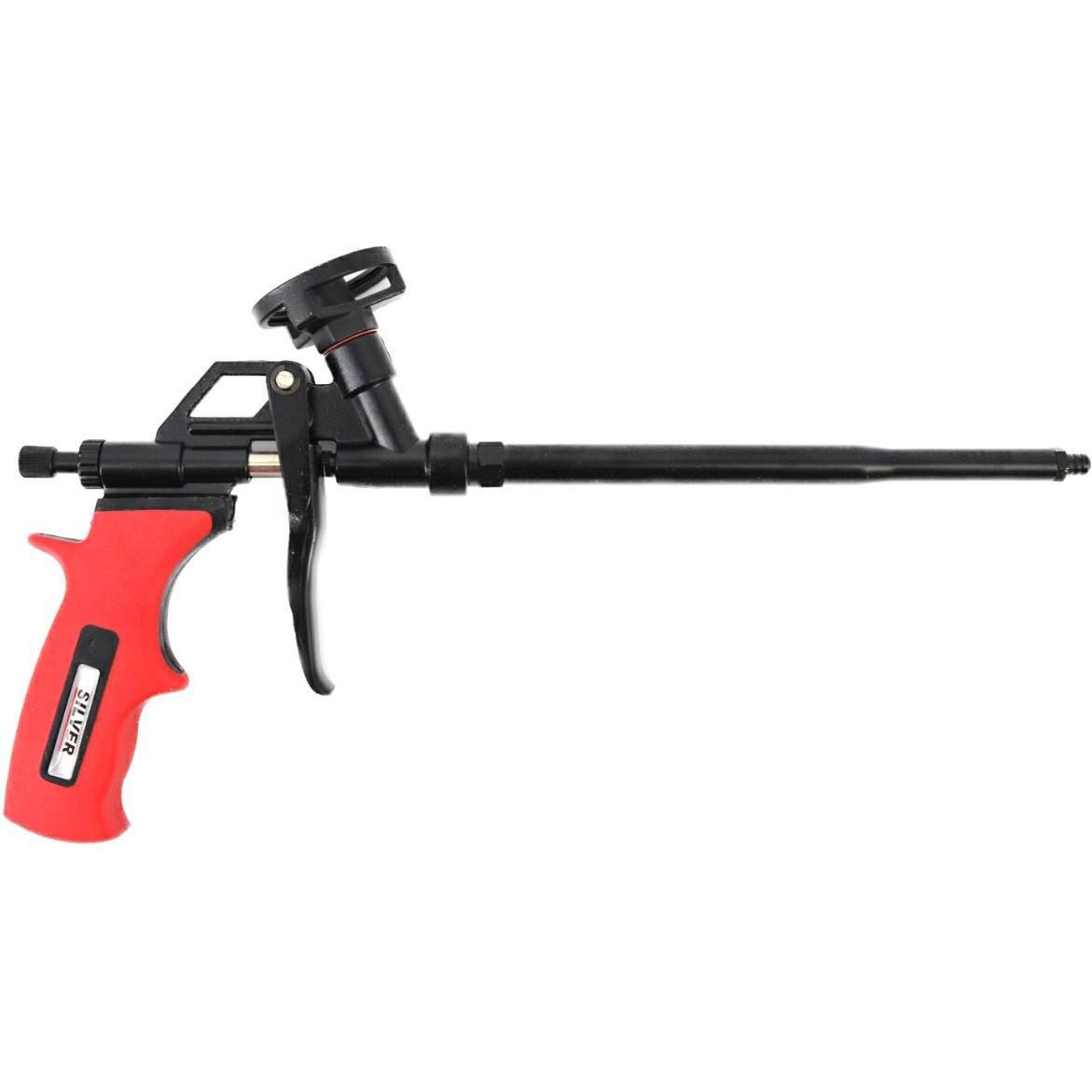 Silver, Pistola dosatrice + ingrassatore, Teflon-Montageschaumpistole