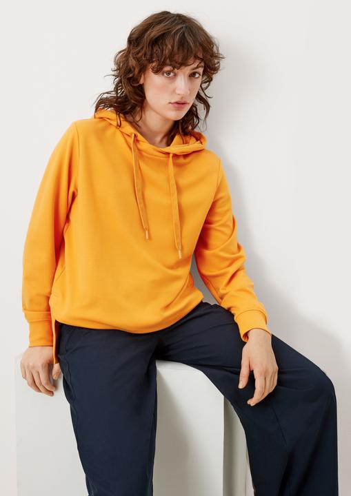 Produktbild s.Oliver Sweatshirt Sweatshirt mit Seitenschlitzen (M)