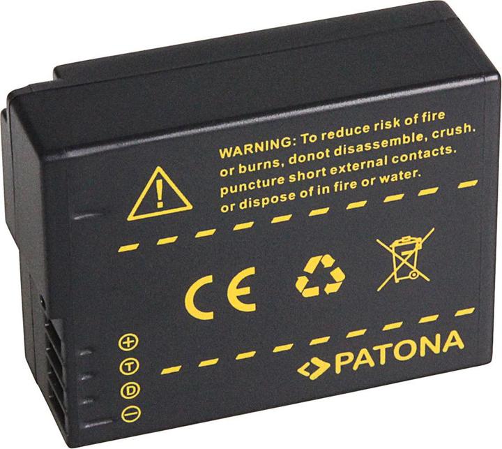 Actual product image Patona Panasonic DMW-BLC12 (Camera battery)