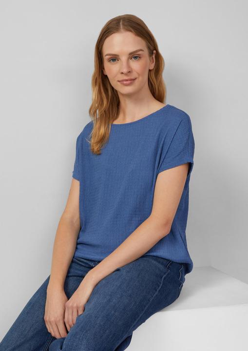 Immagine prodotto S.Oliver T-Shirt Strukturiertes T-Shirt im Relaxed Fit (44)