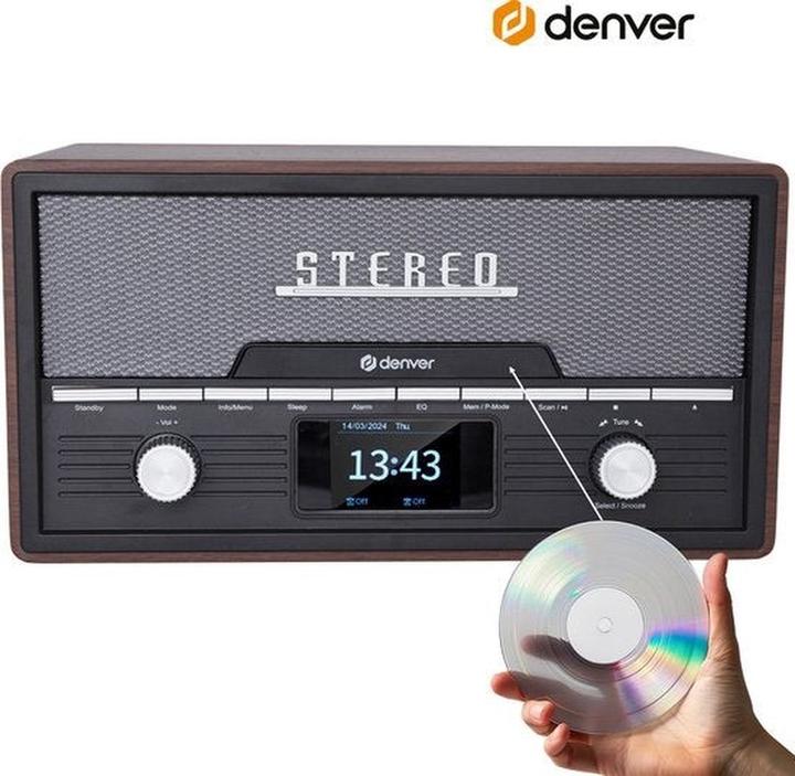 Actual product image Denver MDA-525 (DAB+, FM, Bluetooth)