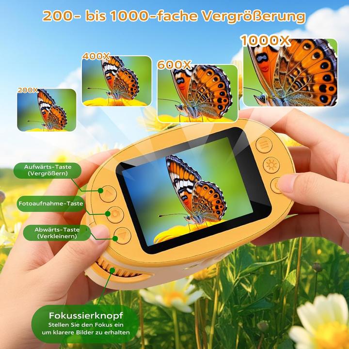 Actual product image Leciptekb Digitales Mikroskop für Kinder