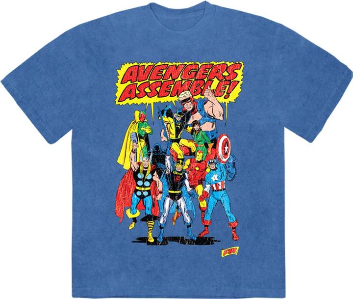 Produktbild Avengers Assemble Retro Wash (L)