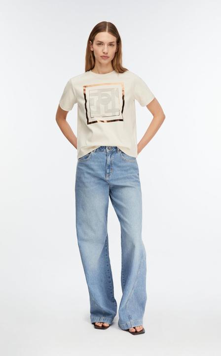 Produktbild Comma Basic Fit T-Shirt mit Artwork (44)