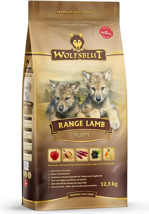 Produktbild Wolfsblut Range Lamb (Junior, Welpe + Kitten, 1 Stk., 12500 g)
