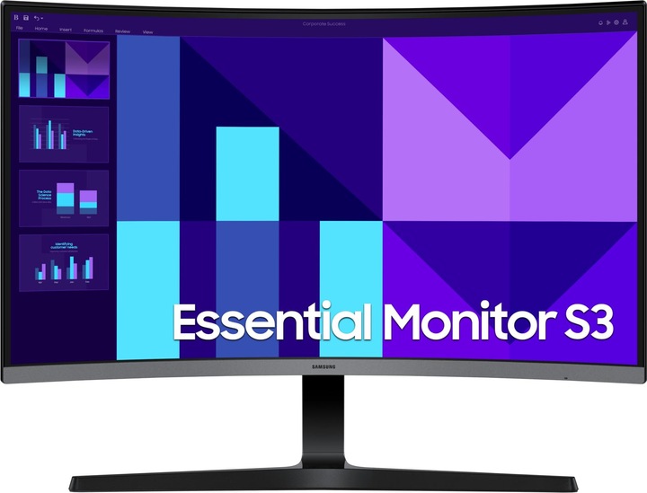 Produktbild Samsung ECRAN 27 S27D390G NOIR 1920X1080 VA 16:9 4MS 4000:1 250CD/M 100HZ INCU (1920 x 1080 Pixel, 27")