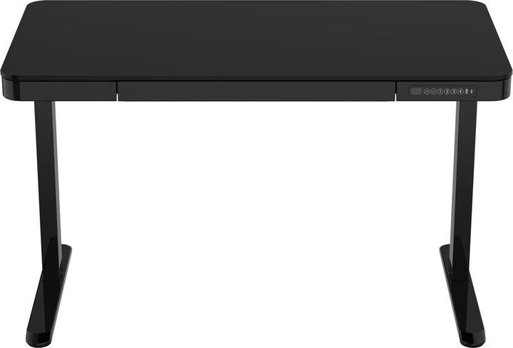 Immagine prodotto Activejet Schreibtisch mit elektrischer Höhenverstellung 140x70 ET119W-C schwarz