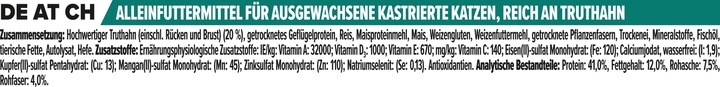 Valori nutrizionali e ingredienti Pro Plan Sterilizzato (Adulto, 1 pz., 3000 g)