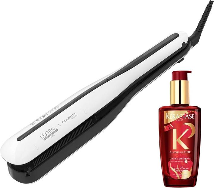 Actual product image L'Oréal Professionnel Steampod 3.0 x Kerastase Limited Edition Elixir Ultime Professional Steam Iron 2-in-1 Styling Care