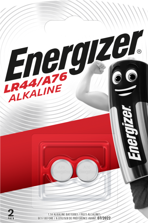 Energizer Lr44 A76 (2 pz., LR44, 150 mAh)