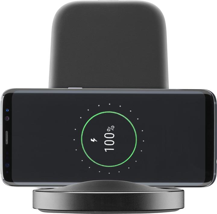 Produktbild Cellularline Podium Wireless Charger 15W - Apple, Samsung and other Wireless Smartphones (15 W)