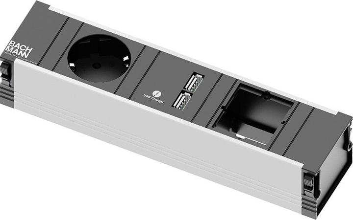 Produktbild Bachmann CONI 1xSchuko 1xUSB Charger (1 x, CEE 7/3, 0.10 m)