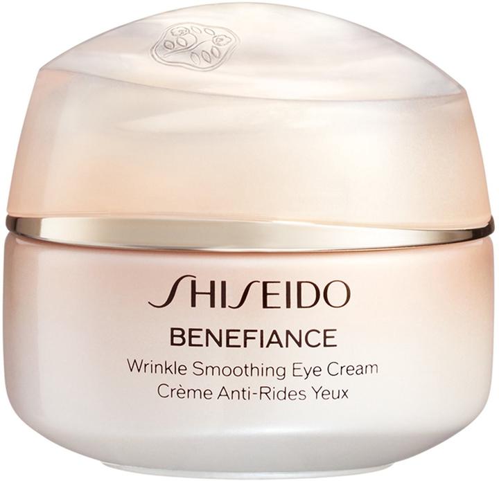 Shiseido Benefiance Wrinkle Smoothing Eye Crème (Augenpflege Crème, 15 ml, Tag + Nacht)