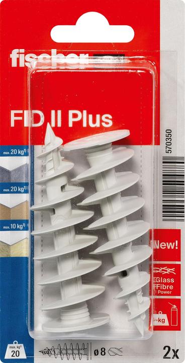 Actual product image Fischer Insulation dowel FID II Plus K (2 pcs.)