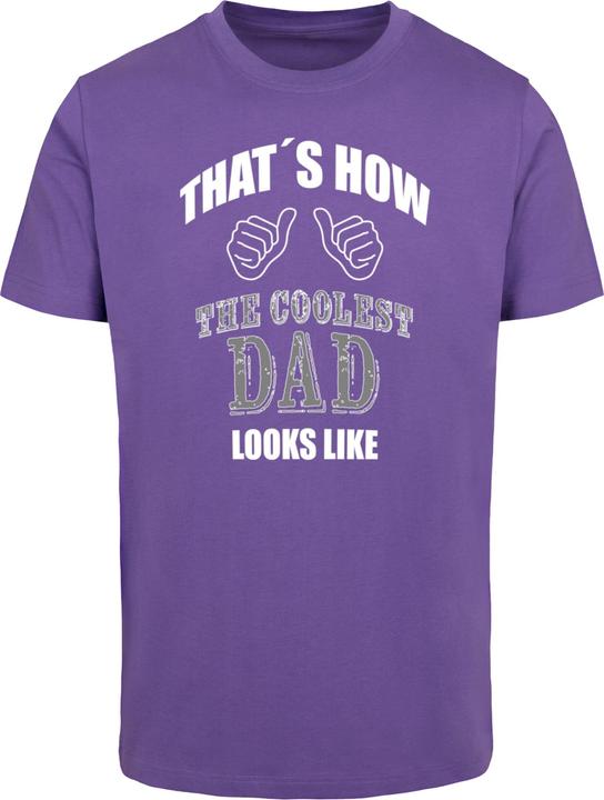 Produktbild Merchcode Coolest Dad T-Shirt Round Neck - 113679 (XXL)