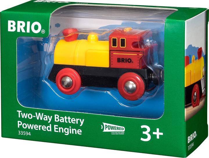 Produktbild Brio Batterielok Gelb
