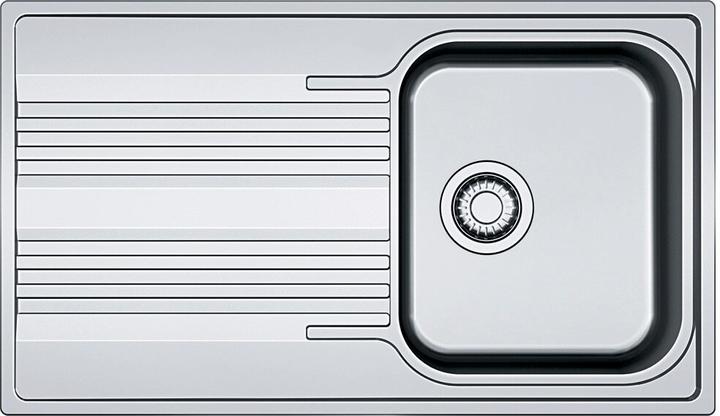 Franke Smart Srx 611 86 (Évier encastré avec égouttoir, 86 cm, 50 cm)