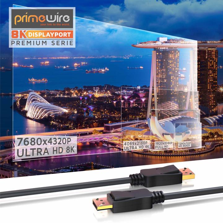 Produktbild Primewire DisplayPort – DisplayPort (1.50 m, DisplayPort)
