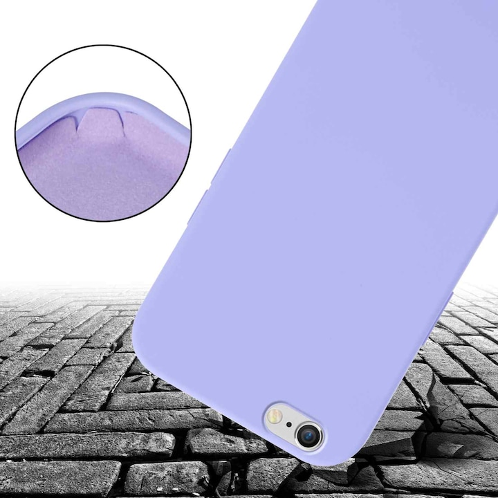 Actual product image Cadorabo TPU Cover Mobile Phone Chain Liquid (Apple iPhone 6)