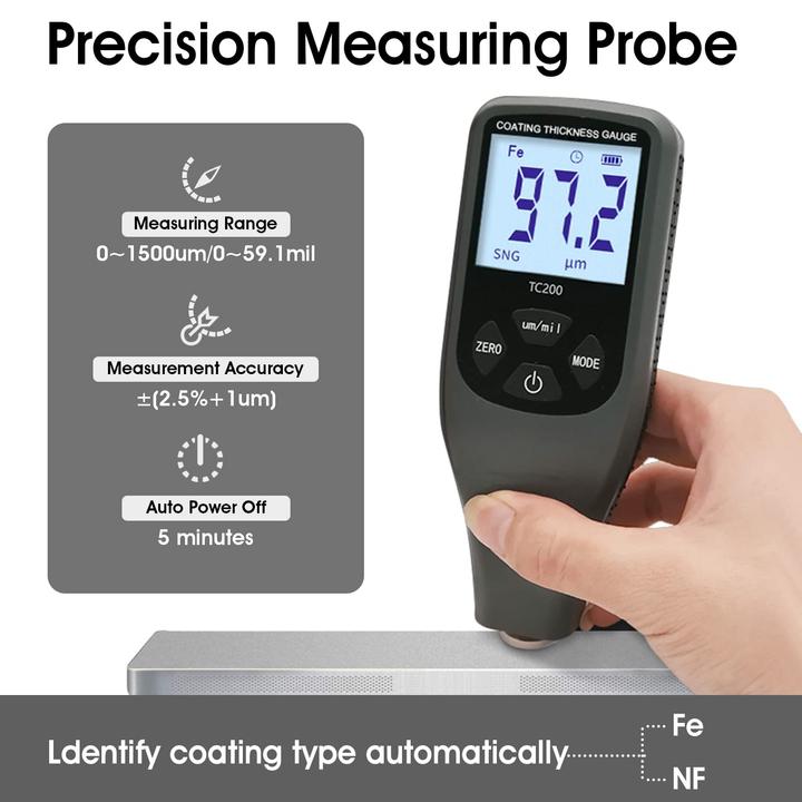 Actual product image Goyerrnes Schichtdickenmessgerät GR-2001 (Coating thickness gauge)
