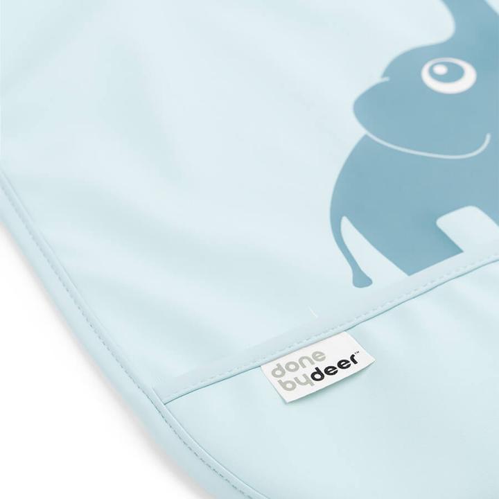 Image du produit Done by Deer Bavoirs avec velcro Lot de 2 Elphee Bleu
