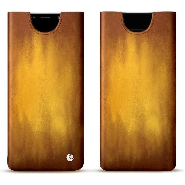 Thumbnail - Noreve Lederschutzhülle (Samsung Galaxy Note 9), Smartphone Hülle, Gold