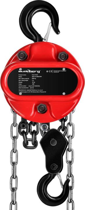 Actual product image Steinberg Chain Block - 3,000 kg - 3 m
