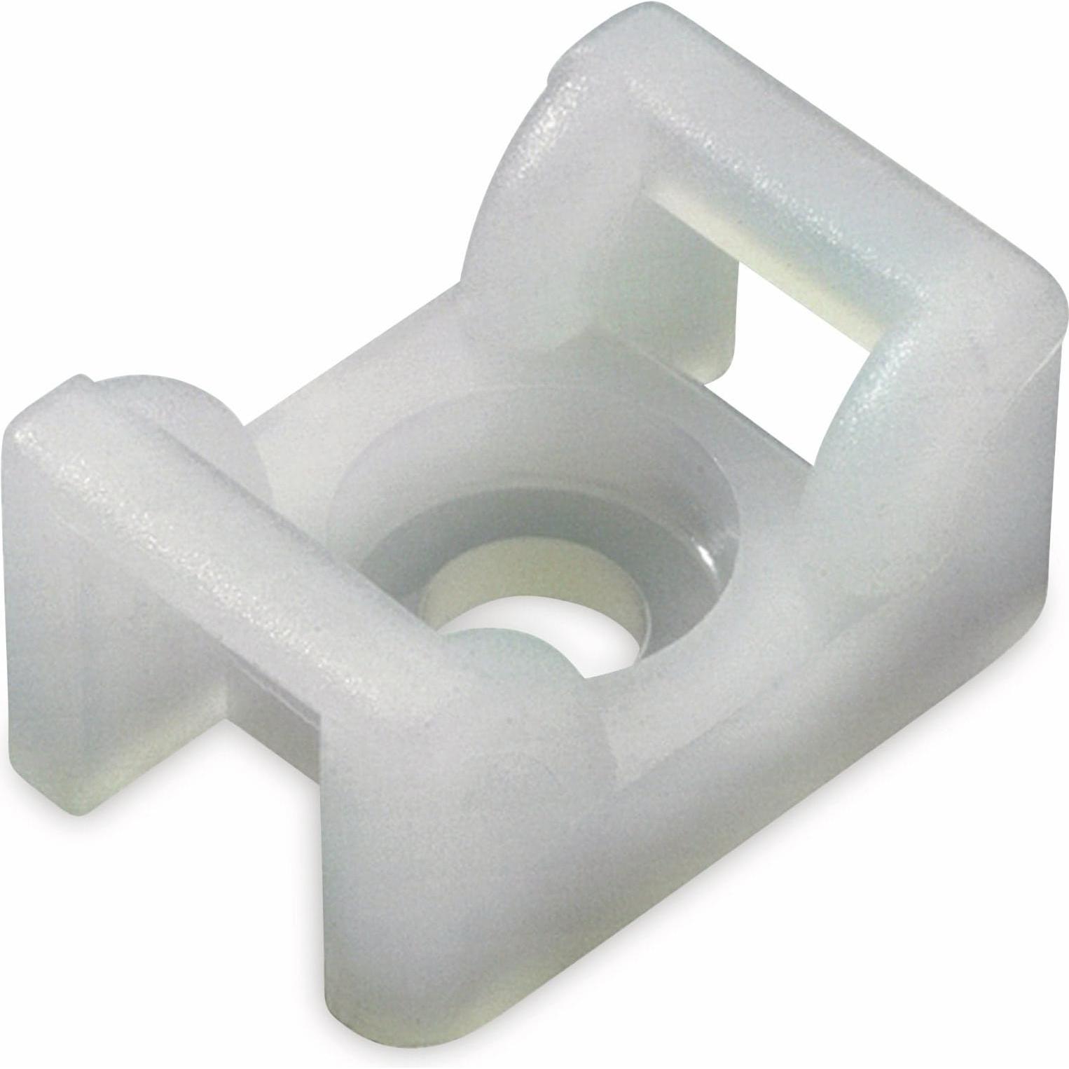 HellermannTyton, Kabelbinder, Befestigungssockel KR6-G5 (Befestigungsschlaufen, 18 mm, 100 Stk.)
