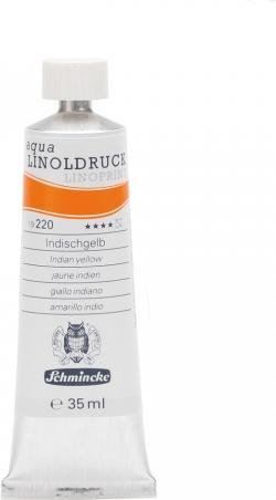 Image du produit Schmincke Encre linogravure jaune indien (Jaune indien, 35 ml)