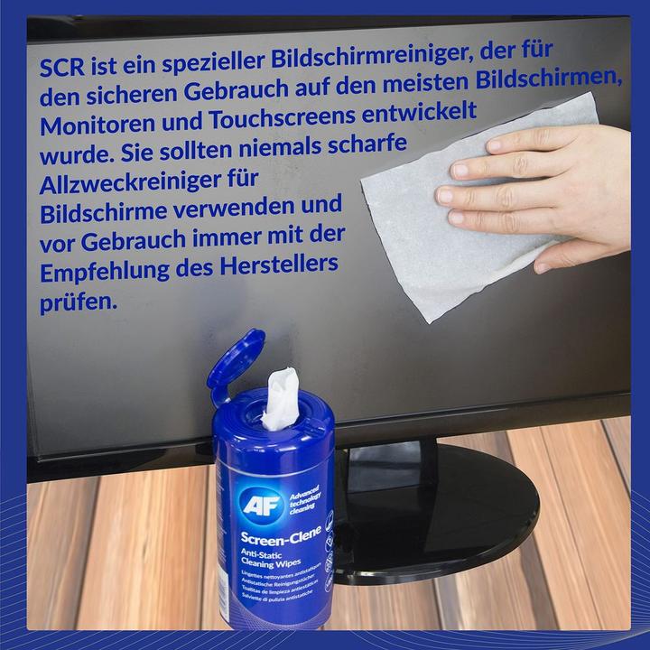 Produktbild AF Bildschirm und Filter Reiniger (100 x)