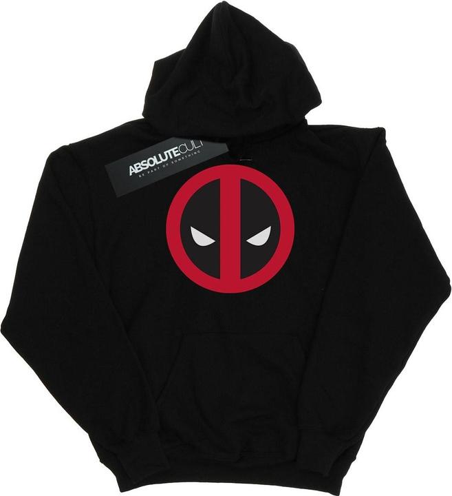 Immagine prodotto Felpa con Cappuccio Deadpool Logo Uomo (5XL)