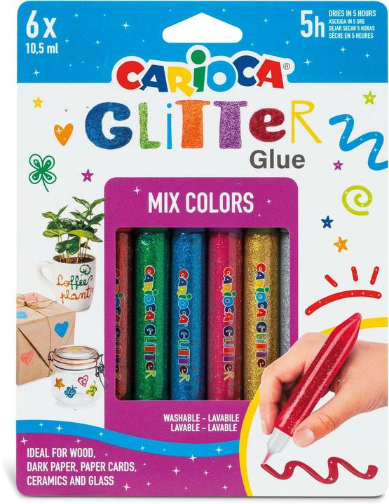 Produktbild Carioca Glitzerstifte (6x)
