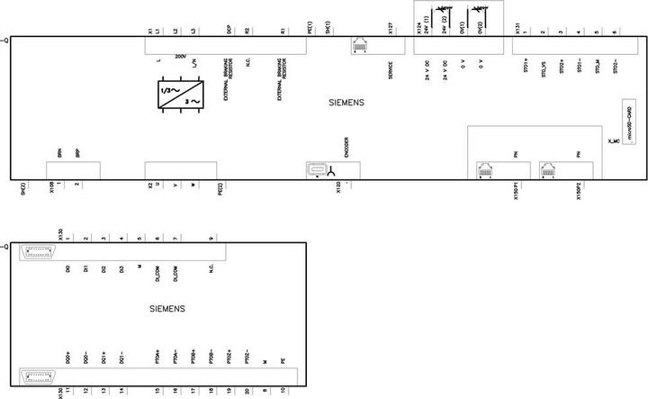 Actual product image Siemens SINAMICS S200 PN, 1/3 AC