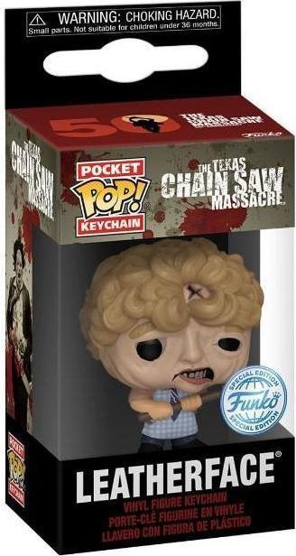 Produktbild Funko FK82855 - Texas Chainsaw Massacre POP! Vinyl Schlüsselanhänger 4 cm Leatherface Display (1
