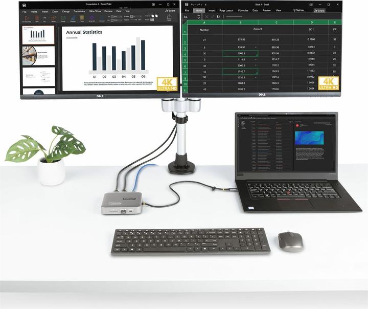 Actual product image StarTech com 102B-USBC-MULTIPORT, Kabelgebunden, USB 3.2 Gen 2 (3.1 Gen 2) Type-C, 100 W, 10,100,100 (USB-A, 3 Ports)