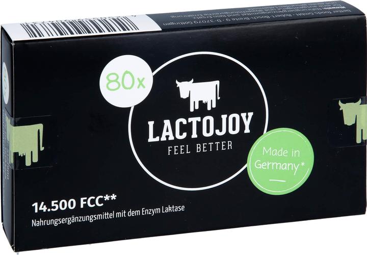 Image du produit Lactojoy Laktase (80 pièce(s), Cachets)