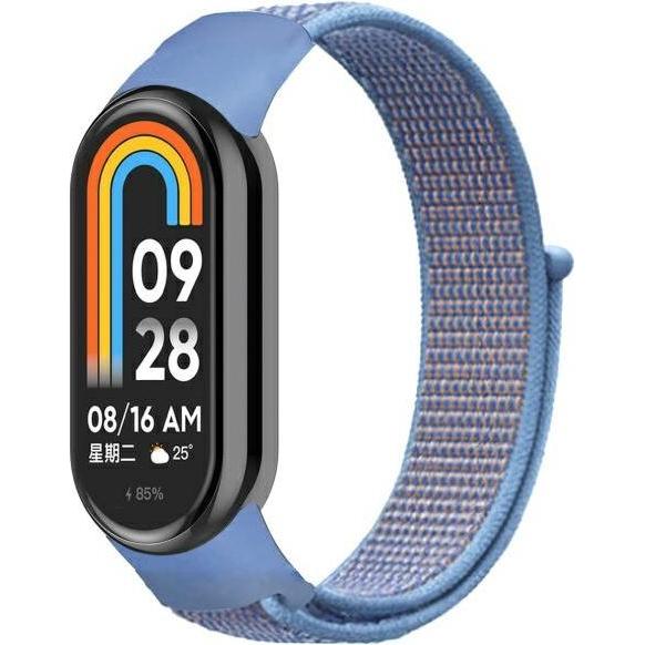 Beline Mi Band 9/8 NylonLoop strap blue (Nylon), Cinturini per orologi, Blu