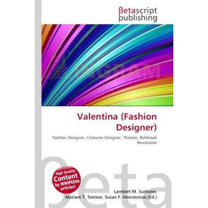 Valentina (Fashion Designer), Fachbücher
