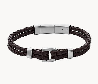 Produktbild Fossil Vintage Casual (18 cm, Edelstahl, Leder)