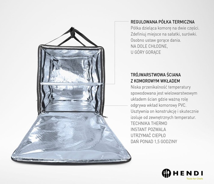 Produktbild Hendi Pizzaservicetasche - Rucksack