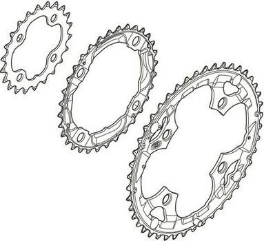 Immagine prodotto Shimano Deore 11 plate 22 teeth (22)