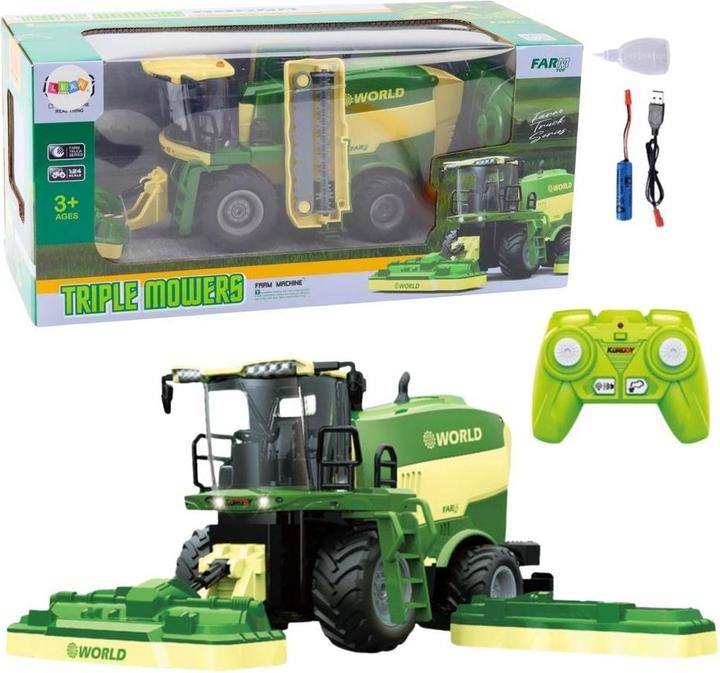 Image du produit Lean Toys Ferngesteuerter Mähdrescher
